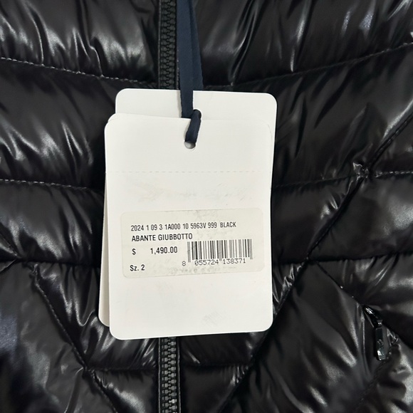 MONCLER Women's Abante Down Jacket medium - Picture 5 of 9